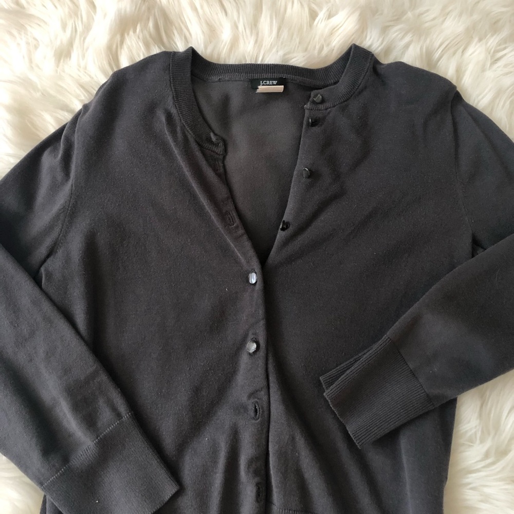 J Crew Button Up Sweater